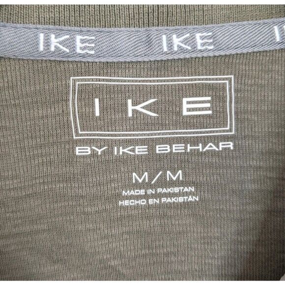 IKE By IKE BEHAR Men's Short Sleeve Polo Shirt Knit Size Medium - Picture 8 of 9